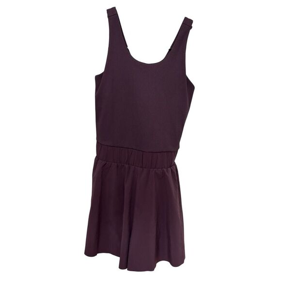 DSG Girls Sleeveless Purple Romper Jumpsuit Size 10-12 Casual Summer - Picture 1 of 4